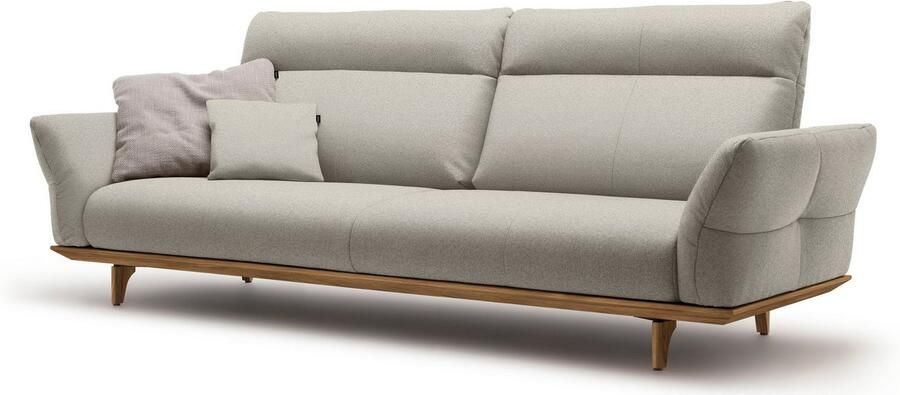 OTTO Creation BY ROLF BENZ 4-zitsbank Hs.460 Onderstel in walnotenhout walnotenhouten poten breedte 248 cm - Foto 3