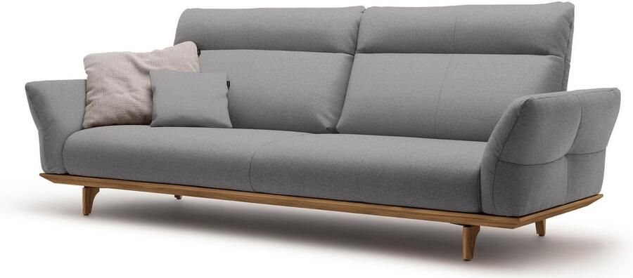 OTTO Creation BY ROLF BENZ 4-zitsbank Hs.460 Onderstel in walnotenhout walnotenhouten poten breedte 248 cm - Foto 3