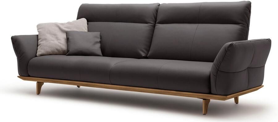 OTTO Creation BY ROLF BENZ 4-zitsbank Hs.460 Onderstel in walnotenhout walnotenhouten poten breedte 248 cm - Foto 3