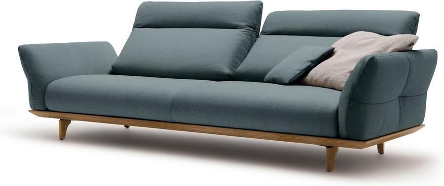 OTTO Creation BY ROLF BENZ 4-zitsbank Hs.460 Onderstel in walnotenhout walnotenhouten poten breedte 248 cm - Foto 3