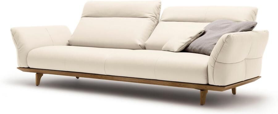 OTTO Creation BY ROLF BENZ 4-zitsbank Hs.460 Onderstel in walnotenhout walnotenhouten poten breedte 248 cm - Foto 4