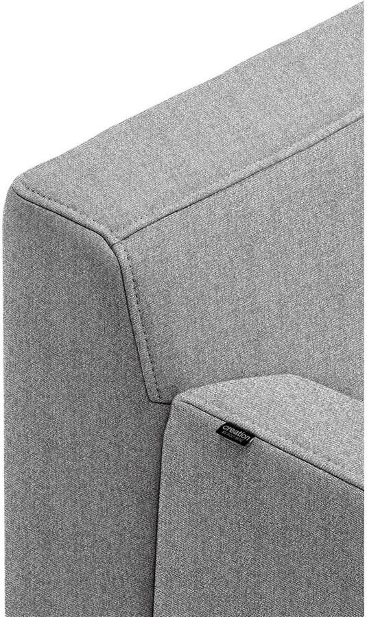 OTTO Creation BY ROLF BENZ Hoekbank Hs.446 in een minimalistische gewichtloze look breedte 317 cm - Foto 3