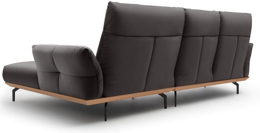 OTTO Creation BY ROLF BENZ Hoekbank Hs.460 Sokkel in eiken gegoten aluminium poten in umbra grijs breedte 298 cm - Foto 9