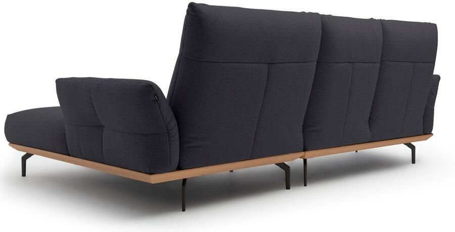 OTTO Creation BY ROLF BENZ Hoekbank Hs.460 Sokkel in eiken gegoten aluminium poten in umbra grijs breedte 298 cm - Foto 9