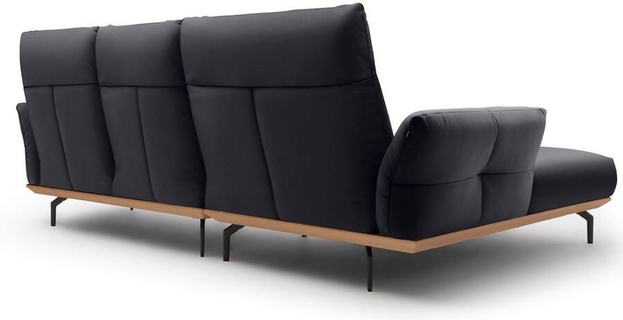 OTTO Creation BY ROLF BENZ Hoekbank Hs.460 Sokkel in eiken gegoten aluminium poten in umbra grijs breedte 298 cm - Foto 8