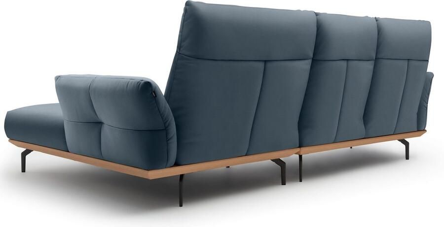 OTTO Creation BY ROLF BENZ Hoekbank Hs.460 Sokkel in eiken gegoten aluminium poten in umbra grijs breedte 298 cm - Foto 9