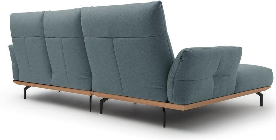 OTTO Creation BY ROLF BENZ Hoekbank Hs.460 Sokkel in eiken gegoten aluminium poten in umbra grijs breedte 298 cm - Foto 10