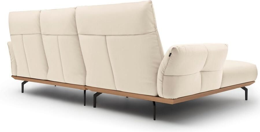 OTTO Creation BY ROLF BENZ Hoekbank Hs.460 Sokkel in eiken gegoten aluminium poten in umbra grijs breedte 298 cm - Foto 7