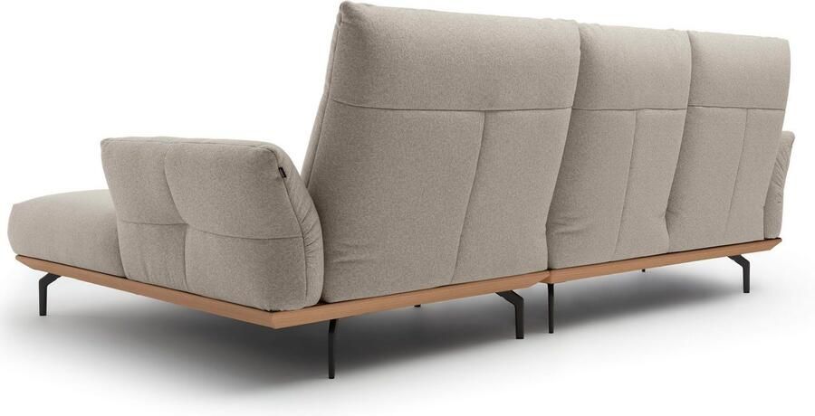 OTTO Creation BY ROLF BENZ Hoekbank Hs.460 Sokkel in eiken gegoten aluminium poten in umbra grijs breedte 298 cm - Foto 9