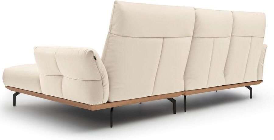 OTTO Creation BY ROLF BENZ Hoekbank Hs.460 Sokkel in eiken gegoten aluminium poten in umbra grijs breedte 298 cm - Foto 7