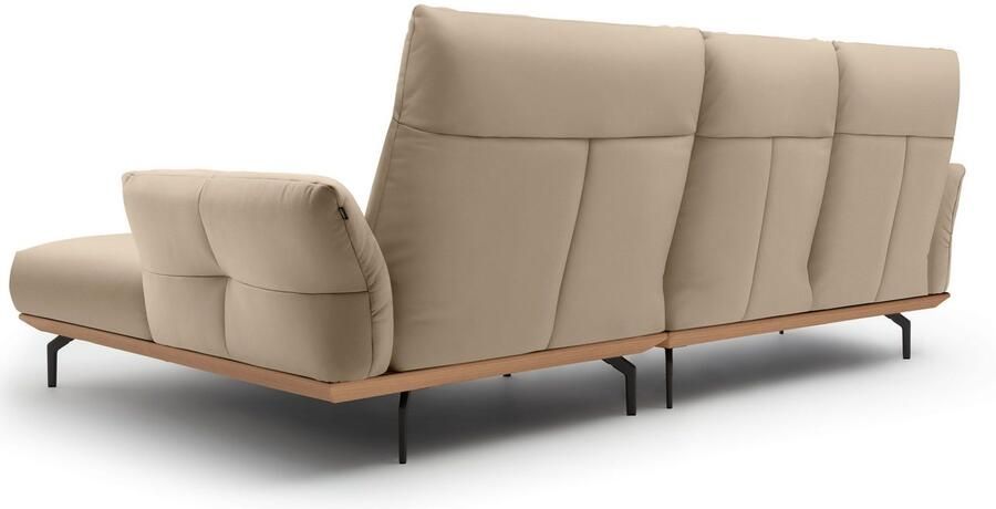 OTTO Creation BY ROLF BENZ Hoekbank Hs.460 Sokkel in eiken gegoten aluminium poten in umbra grijs breedte 298 cm - Foto 7