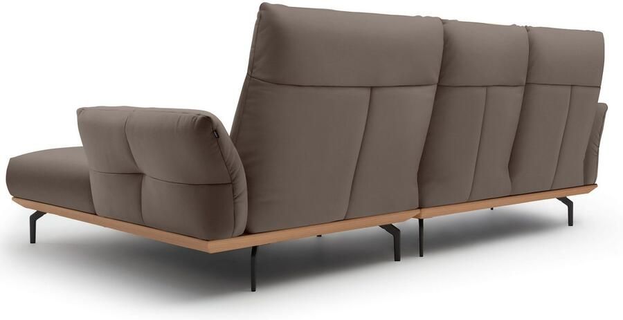 OTTO Creation BY ROLF BENZ Hoekbank Hs.460 Sokkel in eiken gegoten aluminium poten in umbra grijs breedte 298 cm - Foto 8