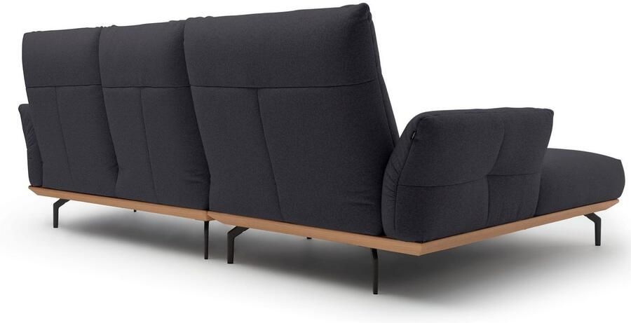 OTTO Creation BY ROLF BENZ Hoekbank Hs.460 Sokkel in eiken gegoten aluminium poten in umbra grijs breedte 298 cm - Foto 9