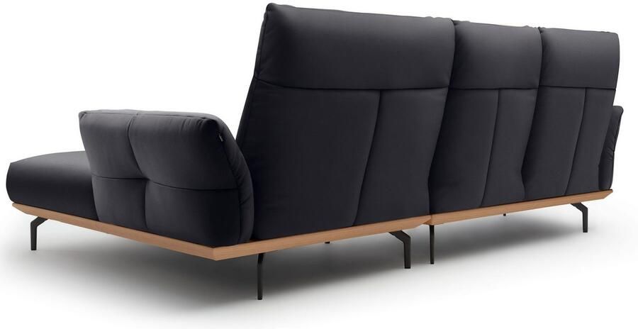 OTTO Creation BY ROLF BENZ Hoekbank Hs.460 Sokkel in eiken gegoten aluminium poten in umbra grijs breedte 298 cm - Foto 9