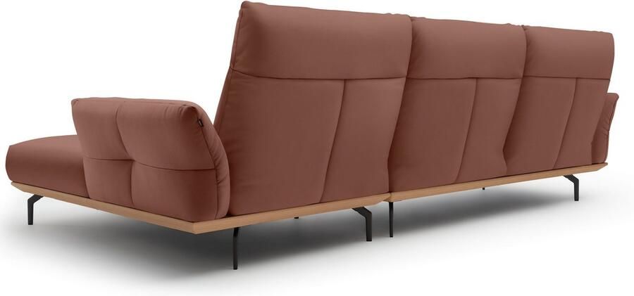 OTTO Creation BY ROLF BENZ Hoekbank Hs.460 Sokkel in eiken onderstel in umbra grijs breedte 318 cm - Foto 8