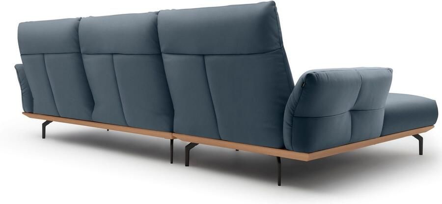 OTTO Creation BY ROLF BENZ Hoekbank Hs.460 Sokkel in eiken onderstel in umbra grijs breedte 318 cm - Foto 8