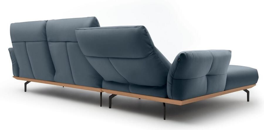 OTTO Creation BY ROLF BENZ Hoekbank Hs.460 Sokkel in eiken onderstel in umbra grijs breedte 318 cm - Foto 7