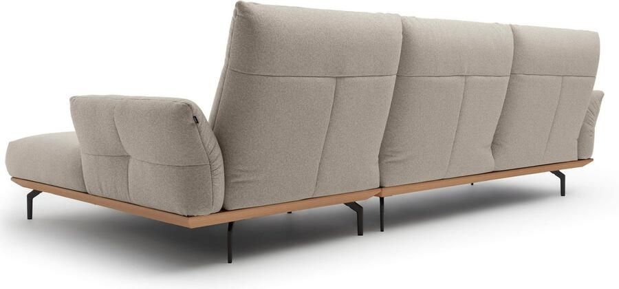 OTTO Creation BY ROLF BENZ Hoekbank Hs.460 Sokkel in eiken onderstel in umbra grijs breedte 318 cm - Foto 8