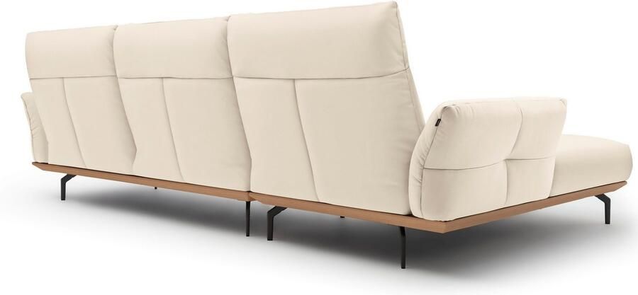 OTTO Creation BY ROLF BENZ Hoekbank Hs.460 Sokkel in eiken onderstel in umbra grijs breedte 318 cm - Foto 7