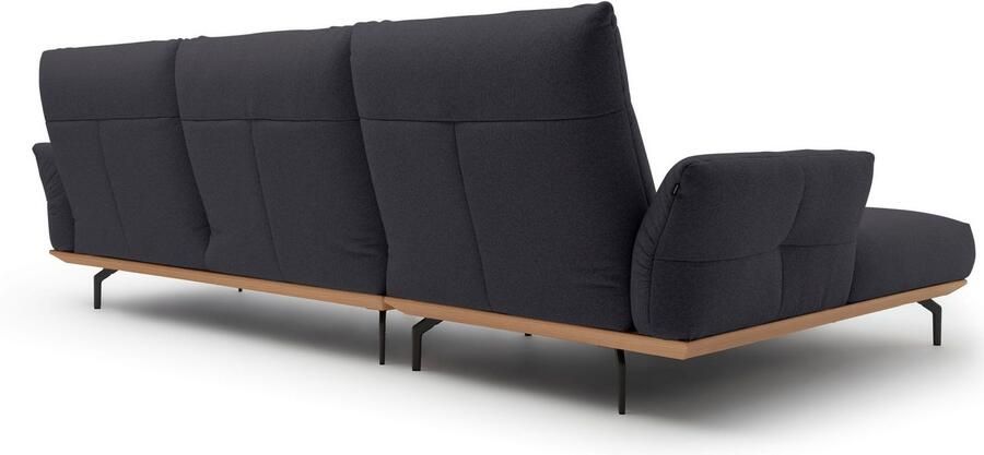 OTTO Creation BY ROLF BENZ Hoekbank Hs.460 Sokkel in eiken onderstel in umbra grijs breedte 318 cm - Foto 9