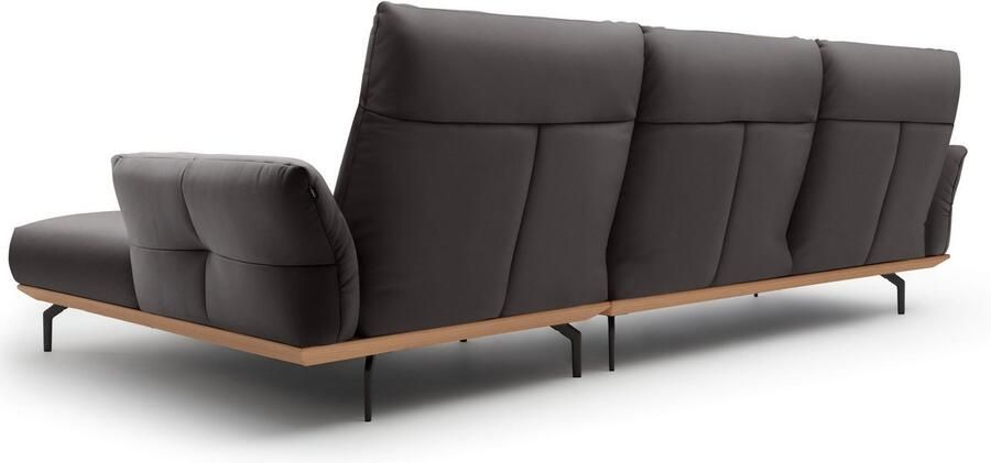 OTTO Creation BY ROLF BENZ Hoekbank Hs.460 Sokkel in eiken onderstel in umbra grijs breedte 318 cm - Foto 9