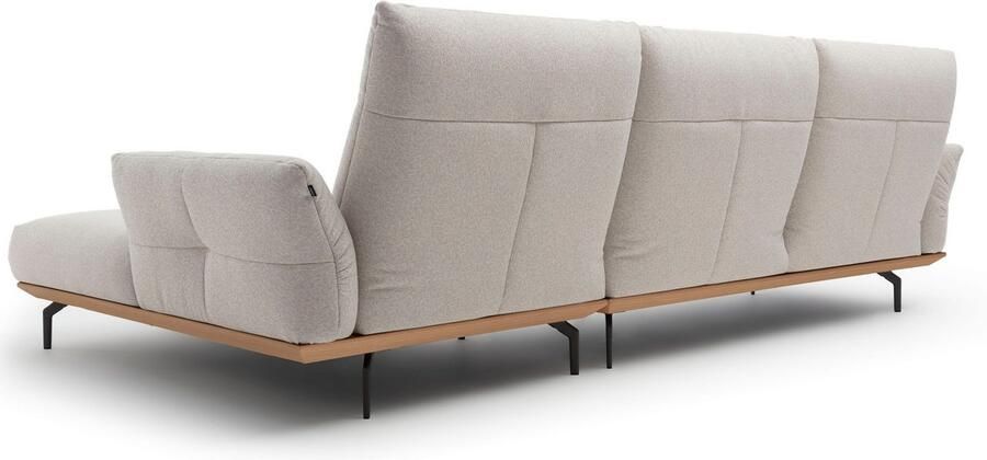 OTTO Creation BY ROLF BENZ Hoekbank Hs.460 Sokkel in eiken onderstel in umbra grijs breedte 318 cm - Foto 9