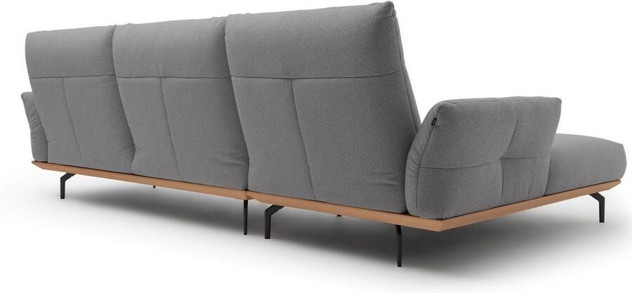 OTTO Creation BY ROLF BENZ Hoekbank Hs.460 Sokkel in eiken onderstel in umbra grijs breedte 318 cm - Foto 9
