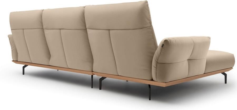 OTTO Creation BY ROLF BENZ Hoekbank Hs.460 Sokkel in eiken onderstel in umbra grijs breedte 318 cm - Foto 7