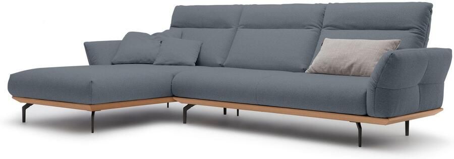 OTTO Creation BY ROLF BENZ Hoekbank Hs.460 Sokkel in eiken onderstel in umbra grijs breedte 318 cm - Foto 10