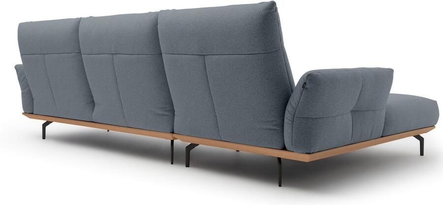 OTTO Creation BY ROLF BENZ Hoekbank Hs.460 Sokkel in eiken onderstel in umbra grijs breedte 318 cm - Foto 9