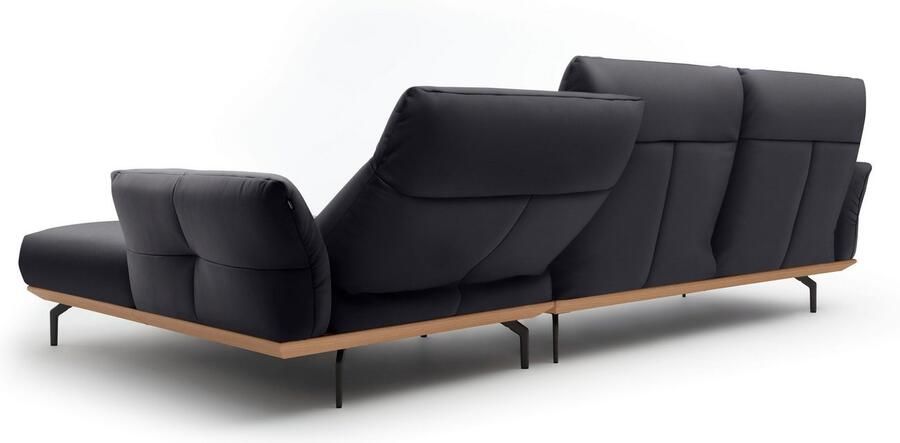 OTTO Creation BY ROLF BENZ Hoekbank Hs.460 Sokkel in eiken onderstel in umbra grijs breedte 318 cm - Foto 8