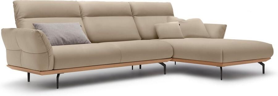 OTTO Creation BY ROLF BENZ Hoekbank Hs.460 Sokkel in eiken onderstel in umbra grijs breedte 318 cm - Foto 8