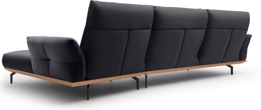 OTTO Creation BY ROLF BENZ Hoekbank Hs.460 Sokkel in eiken onderstel in umbra grijs breedte 338 cm - Foto 9