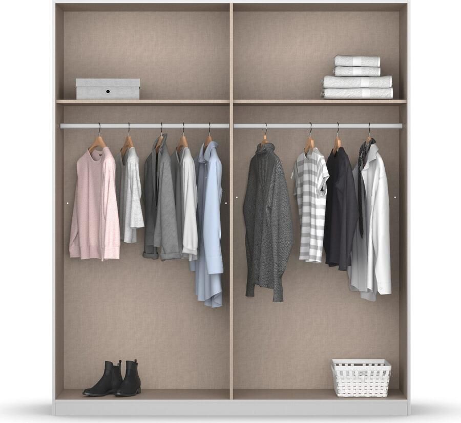 OTTO Draaideurkast Ferris kast breedte 2 10 m bestseller slaapkamerkast Kledingkast met spiegel in de uitvoeringen BASIC CLASSIC PREMIUM - Foto 14