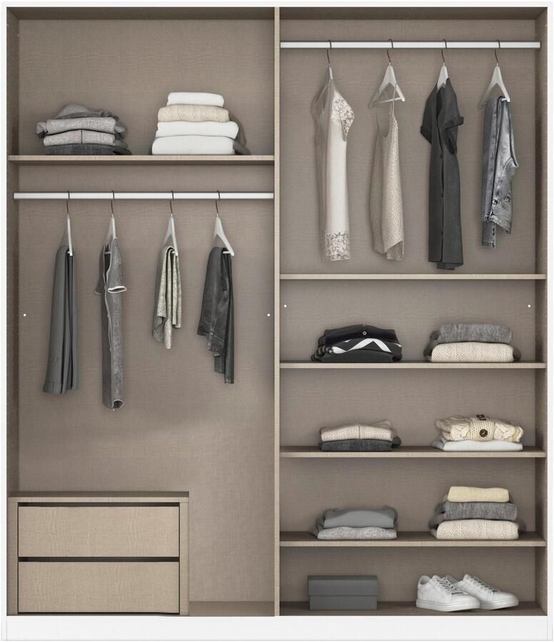 OTTO Draaideurkast Ferris kast breedte 2 10 m bestseller slaapkamerkast Kledingkast met spiegel in de uitvoeringen BASIC CLASSIC PREMIUM - Foto 19