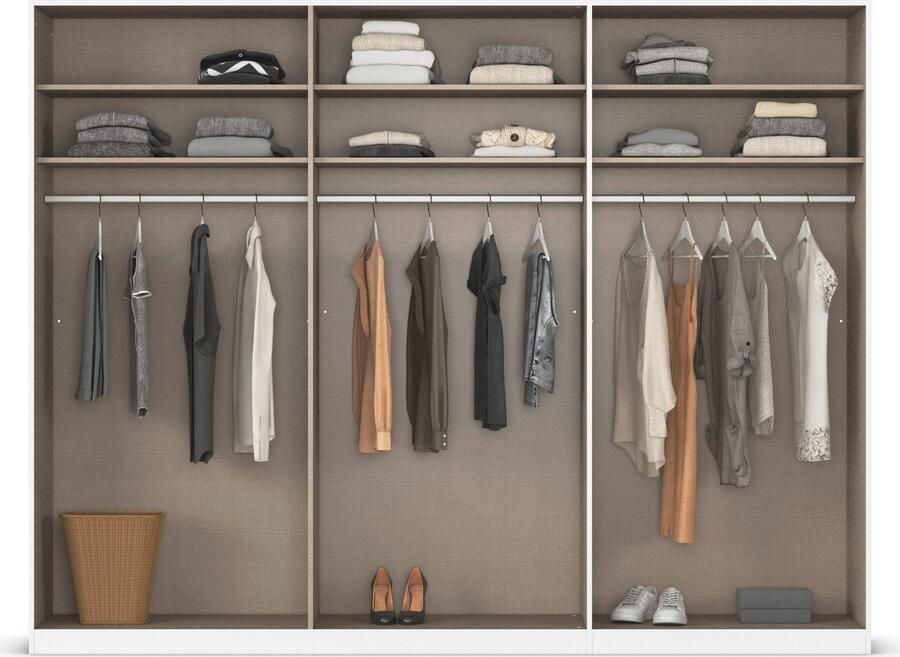 OTTO Draaideurkast Ferris kast breedte 2 10 m bestseller slaapkamerkast Kledingkast met spiegel in de uitvoeringen BASIC CLASSIC PREMIUM - Foto 17