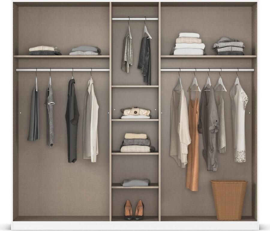 OTTO Draaideurkast Ferris kast breedte 2 10 m bestseller slaapkamerkast Kledingkast met spiegel in de uitvoeringen BASIC CLASSIC PREMIUM - Foto 17