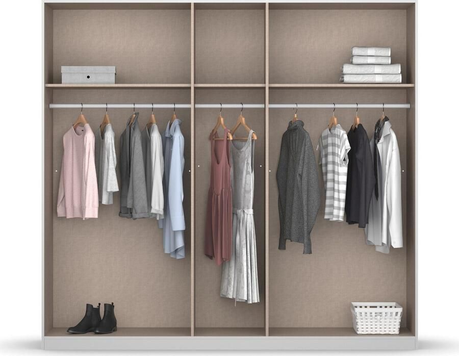 OTTO Draaideurkast Ferris kast breedte 2 10 m bestseller slaapkamerkast Kledingkast met spiegel in de uitvoeringen BASIC CLASSIC PREMIUM - Foto 19