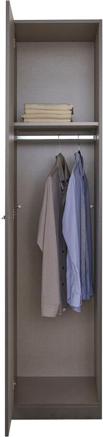 OTTO Draaideurkast Kledingkast VANDOR in drie breedtes hoogte 197 cm grepen in grijs metallic made in germany - Foto 12
