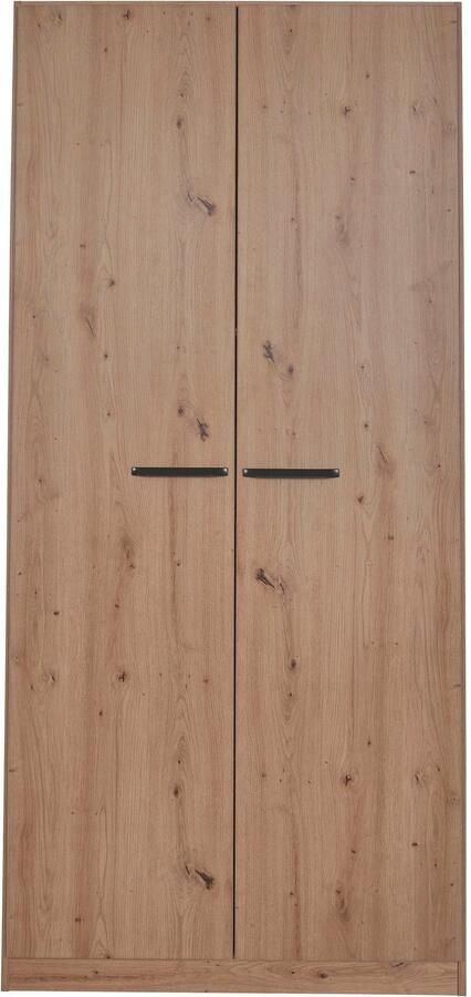 OTTO Draaideurkast Kledingkast VANDOR in drie breedtes hoogte 197 cm grepen in grijs metallic made in germany - Foto 9