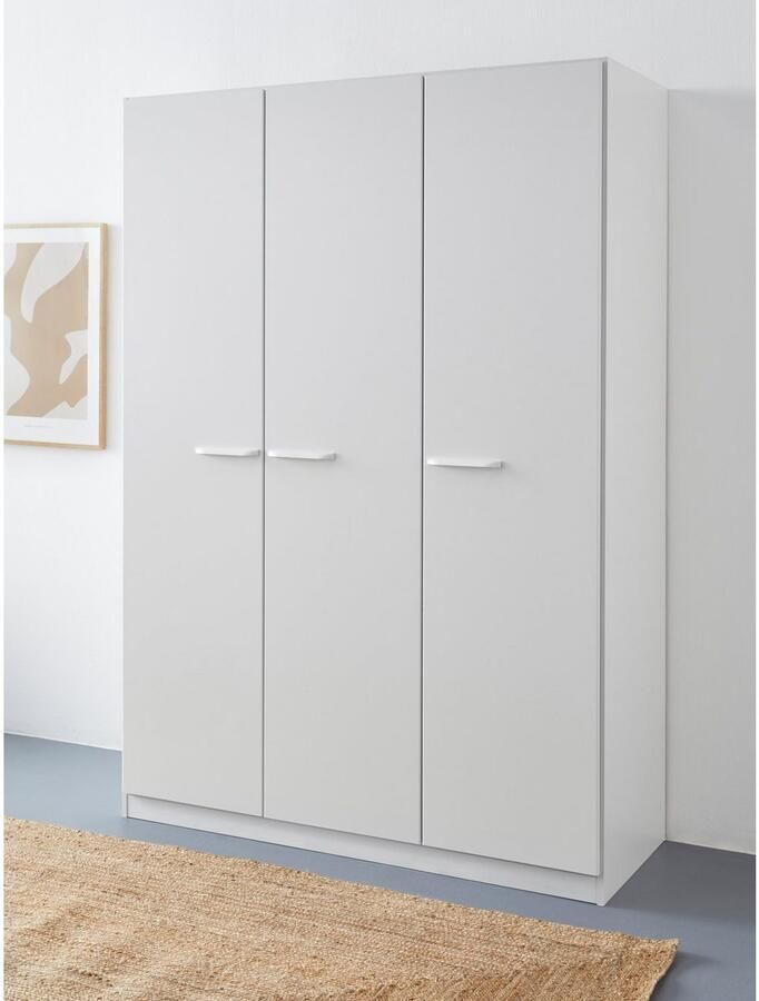 OTTO Draaideurkast Kledingkast VANDOR in drie breedtes hoogte 197 cm grepen in grijs metallic made in germany - Foto 7