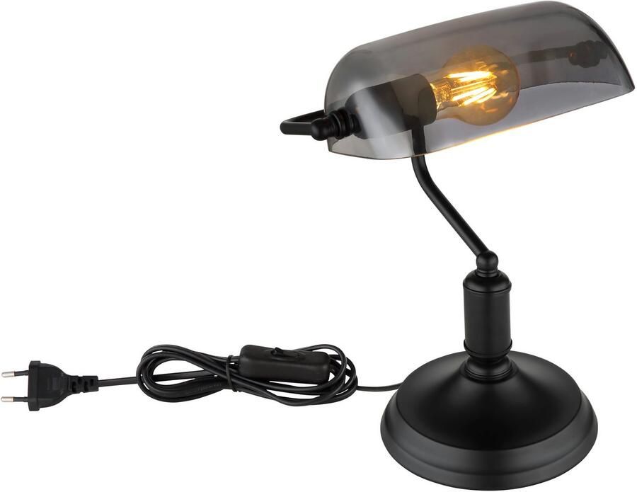 OTTO Globo Lightning Bureaulamp Antiek Bankierslamp bankierlamp (1 stuk) - Foto 4