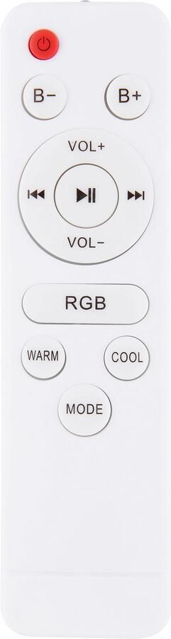 OTTO Globo Lightning Led-plafondlamp Raffy Luidspreker plafondlamp kunststof led muziek (1 stuk) - Foto 5