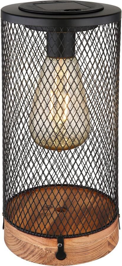 OTTO Globo Lightning Led-solarlamp Zonne-energie Drukschakelaar IP44 ø: 120mm H: 255mm (1 stuk) - Foto 3