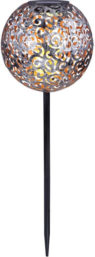 OTTO Globo Lightning Led-solarlamp Zonne-energie IP44 Ø 180mm H: 540mm met grondpen (1 stuk) - Foto 3
