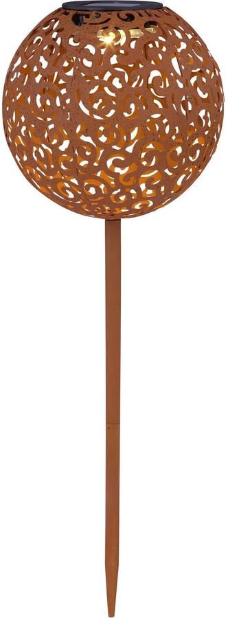 OTTO Globo Lightning Led-solarlamp Zonne-energie IP44 Ø 180mm H: 540mm met grondpen (1 stuk) - Foto 2