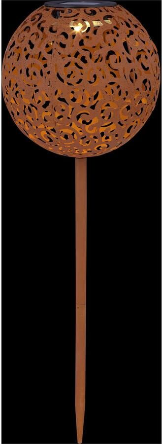 OTTO Globo Lightning Led-solarlamp Zonne-energie IP44 Ø 180mm H: 540mm met grondpen (1 stuk) - Foto 3