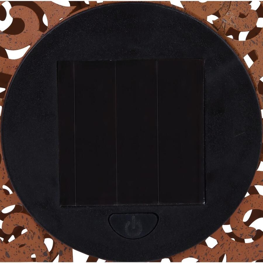 OTTO Globo Lightning Led-solarlamp Zonne-energie IP44 Ø 180mm H: 540mm met grondpen (1 stuk)