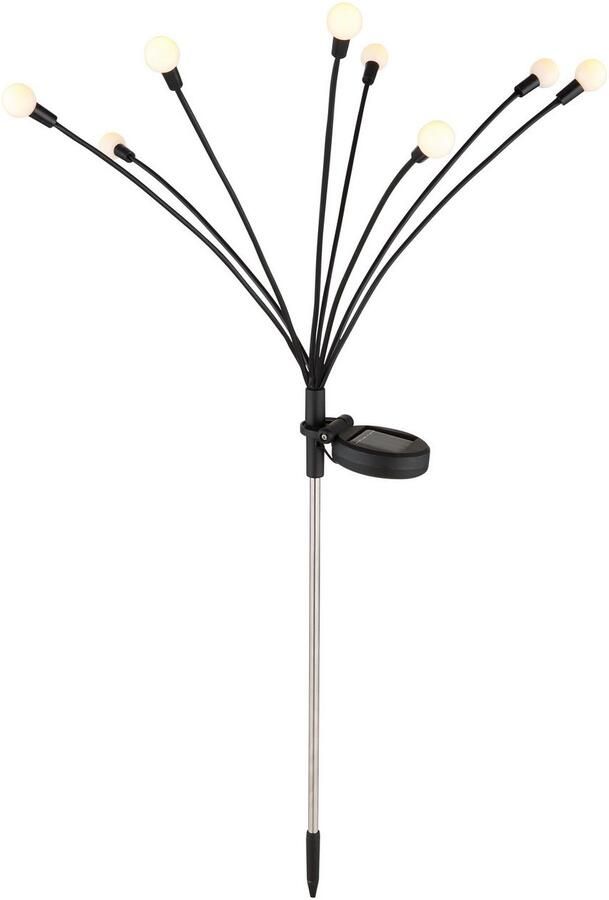 OTTO Globo Lightning Led-solarlamp Zonne-energie Schuifschakelaar beweegbaar LxBxH: 200x120x700mm (1 stuk) - Foto 3