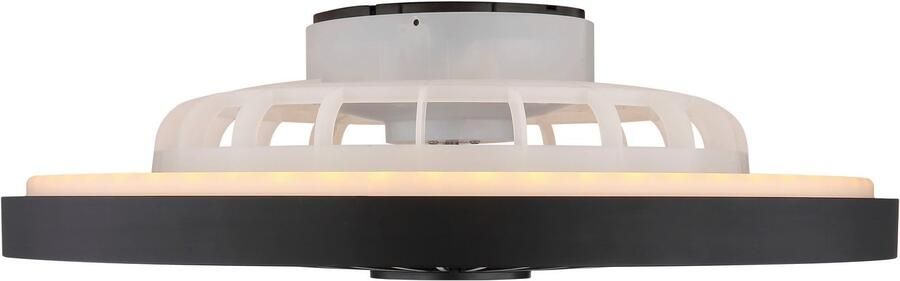 OTTO Globo Lightning Plafondlamp BLIZZAK Plafondventilator metaal zwart mat LED (1 stuk) - Foto 6